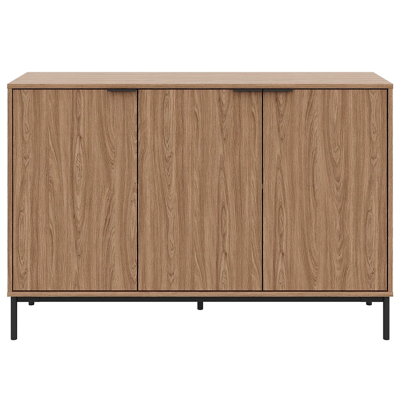 Connor 3-Door Buffet in Light Walnut
