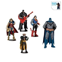 McFarlane Toys - DC Multiverse - Dark Nights Death Metal - Batman Figure with Build-A Darkfather Pieces