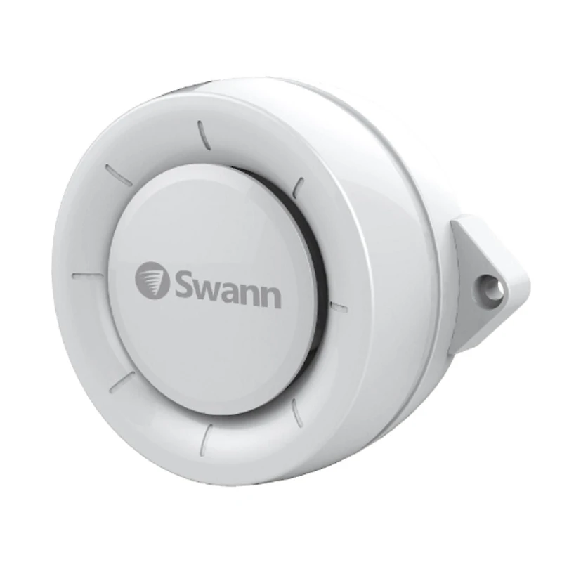 Swann Indoor Wired Smart Home Wi-Fi Siren - White