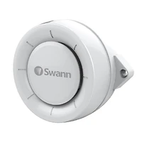 Swann Indoor Wired Smart Home Wi-Fi Siren - White