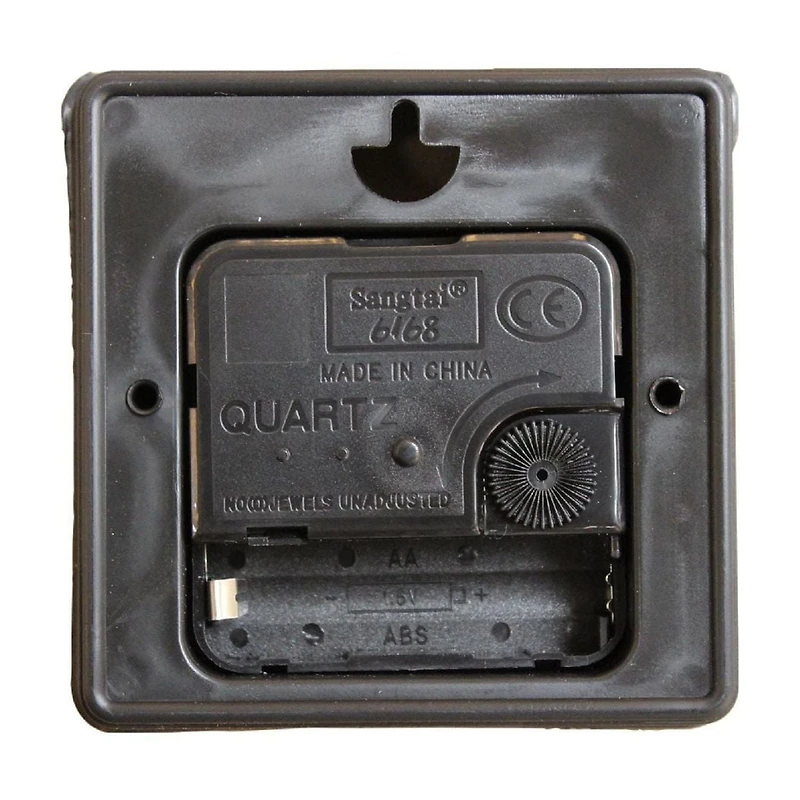 Round Mdf 13" Wall Clock (Barn Door)