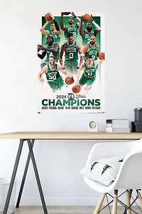 NBA Boston Celtics - 2024 NBA Finals Champions Wall Poster