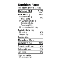 Great Value Beer Battered Fish Fillets, 500 g