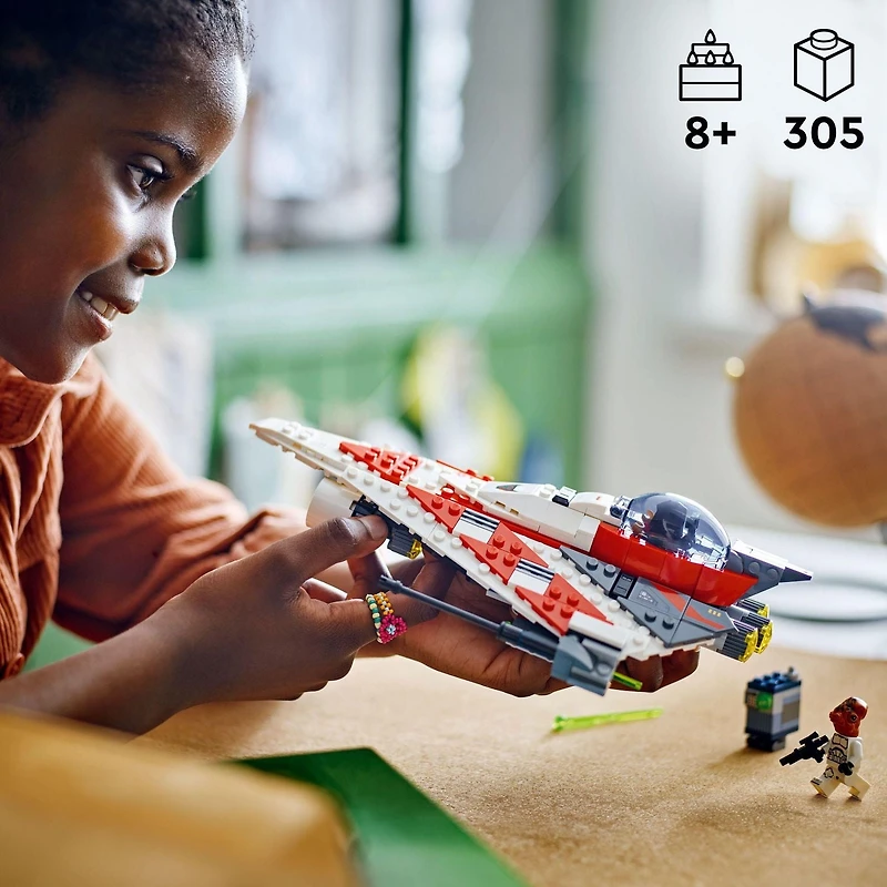 LEGO Star Wars Jedi Bob's Starfighter 75388 Ensemble de construction (305 pièces) Comprend 305 pièces, 8+ ans