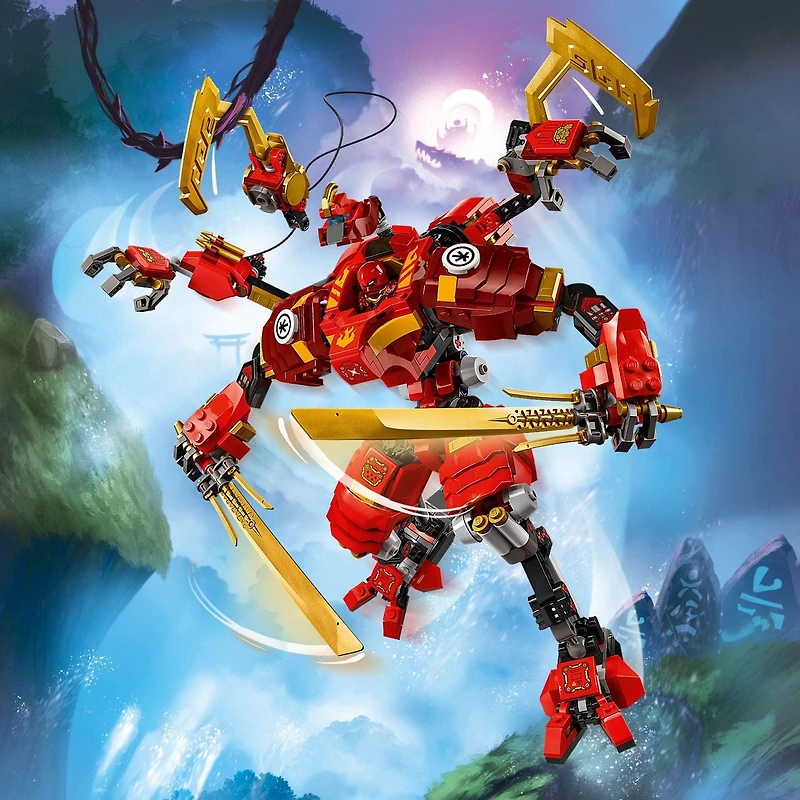 LEGO Ninjago Le robot grimpeur ninja de Kai 71812 Ensemble de construction (623 pièces)