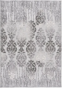 Rug Branch Oasis Collection Modern Damask Runner Area Rug