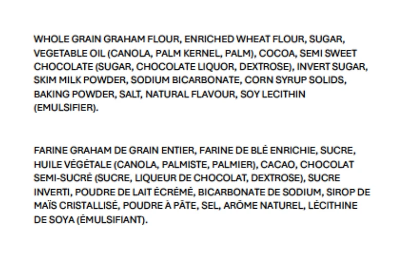 Craquelins Grahams à saveur de chocolat Goldfish