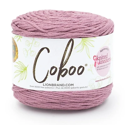 Fil Lion Brand Coboo® Plume Fil de Coton Bambou #3 léger/ DK 100g/ 212m Fil de Coton Bambou #3 léger/ DK 100g/ 212m