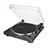 Audio-Technica AT-LP60XBT-USB-BK Fully Automatic Wireless Belt-Drive USB and Analog Turntable – Black