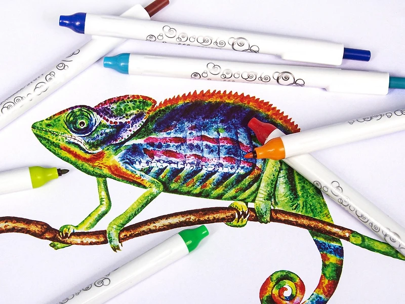 Scribble Stuff 24pc Retractable Felt