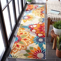 Safavieh Cabana Quincy Floral Outdoor Area Rug