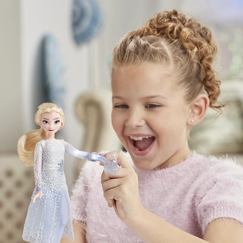 Frozen Magical Discovery Elsa Doll with Lights and Sounds