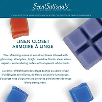 Cubes de cire parfumée ScentSationals - Armoire à linge