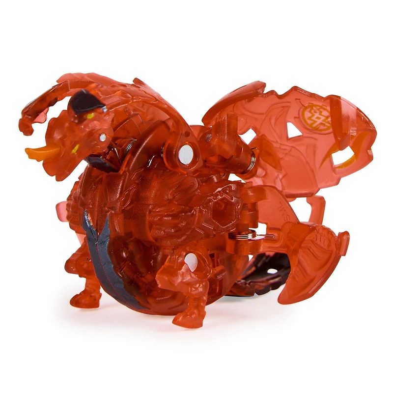 Bakugan Legends, Nova Bakugan, Dragonoid X Nillious Bakugan Lumineux, figurines articulées, 1 carte Personnage et carte Portail Métallique, jouets pour garçons à partir de 6 ans