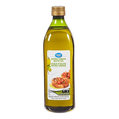 Huile d'olive extra vierge Great Value 1 litre