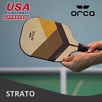 Pagaie de pickleball en fibre de verre Strato Tournament Series - Power Edition, 7,5 oz - par Orca