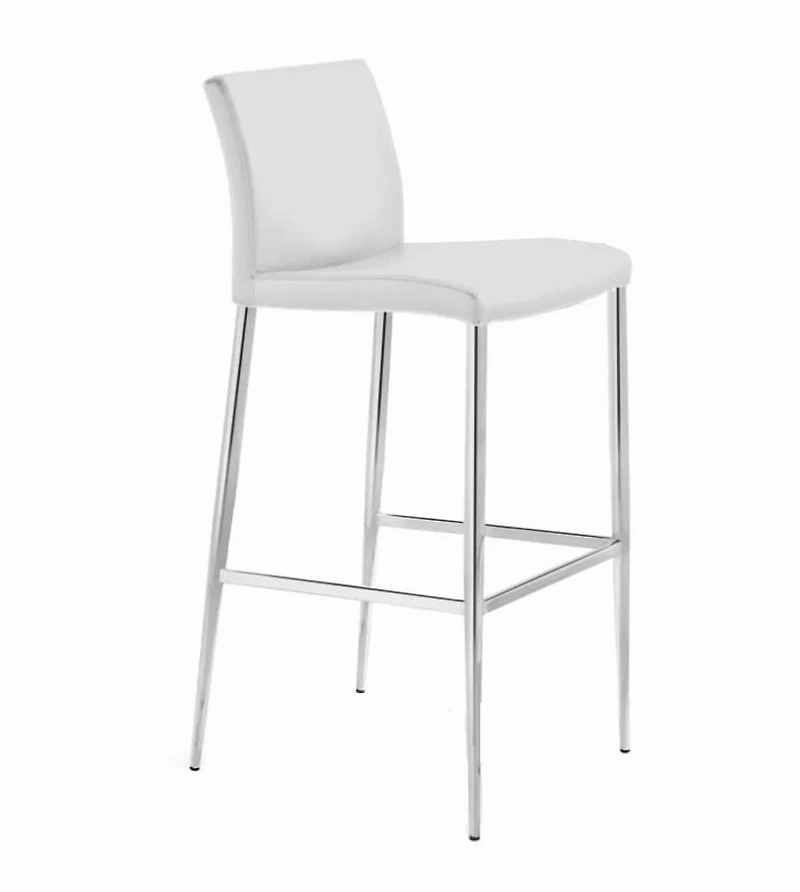 Plata Import - Tabouret Samuel 26" de couleur blanche