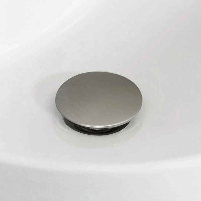 American Imaginations -in. W 3H4-in. Ceramic Top Set In White Color
