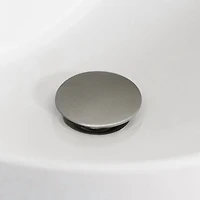American Imaginations -in. W 3H4-in. Ceramic Top Set In White Color