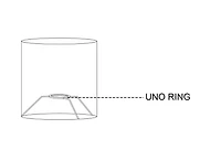 Simple Designs Down to the Wire - Lampe de table avec abat-jour en tissu, or avec abat-jour