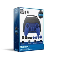 Surge 11-Piece Controller Accessory Starter Kit for PS5 - Blue/Black