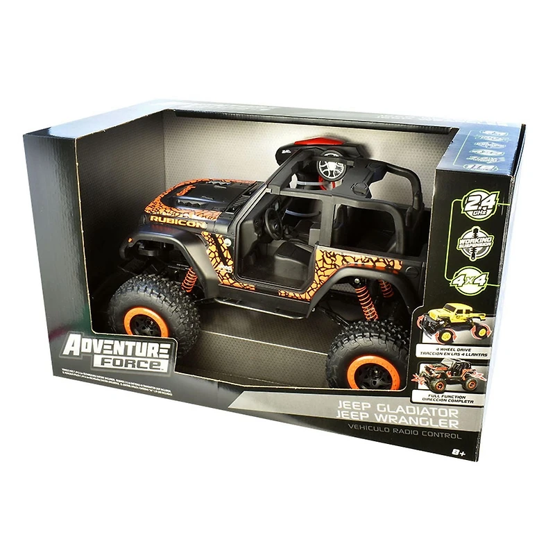 1:8 RC Jeep Wrangler Rubicon 4WD