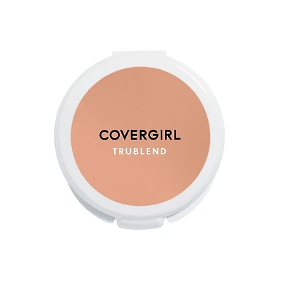 COVERGIRL TruBlend Mineral Pressed Powder, Natural Finish, Oil Control, Blurs Pores, Lightweight, Flawless, 100% Cruelty-Free, Pressed Powder