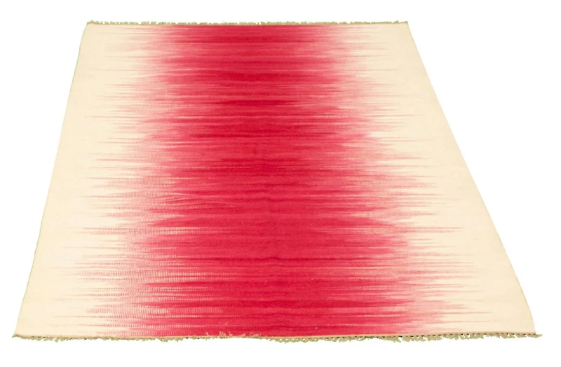 ECARPETGALLERY Tapis Fait à la Main pour Salon, Salle à Manger et Chambre à Coucher Transitionnel Collection Ankara 5'6" x 8'0" en Ivoire