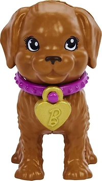 Barbie Doll and Accessories Pup Adoption Playset with Doll, 2 Puppies and Color-Change
