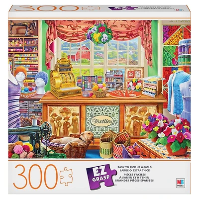 300-Piece Big Ben Jigsaw Puzzle, Wool Shop