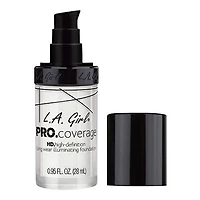 Fond de teint liquide HD Couvrance Totale Pro de LA Girl
