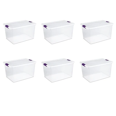 Sterilite 62 Liter ClearView™ Latch Box