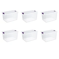 Sterilite 62 Liter ClearView™ Latch Box