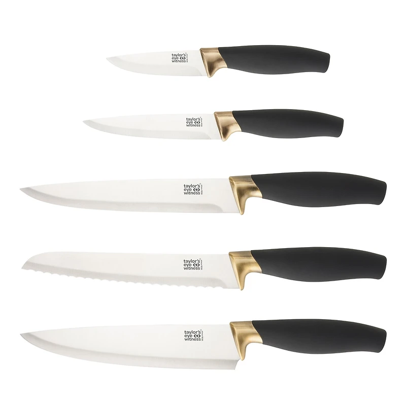 5 PC KNIFE SET - FRENCH