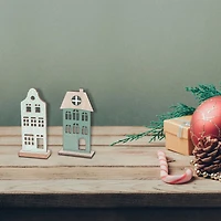 Ensemble De Décoration De Maison En Bois De 2