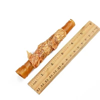 VibrantLife Bâtonnets torsadés en cuir brut enrobés de poulet friandises à mâcher pour chiens 300 grammes