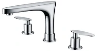 American Imaginations 19.5-in. W CUPC Oval Bathroom Undermount Sink Set In White - Chrome Hardware AI-26829