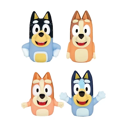 Marionnettes à doigts géantes Bluey 4 pièces