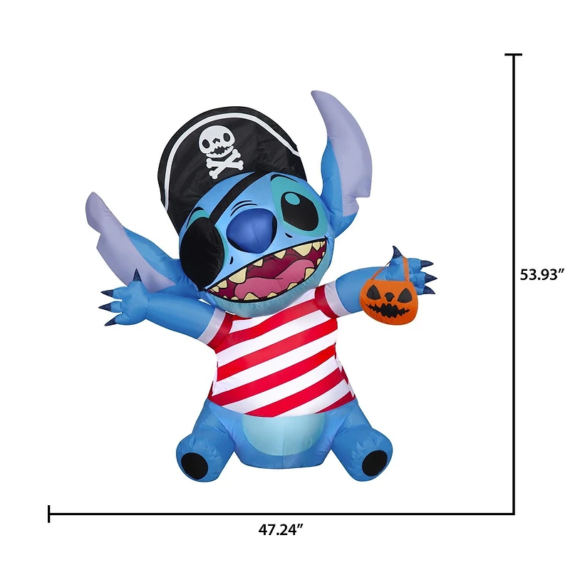 Airblown-Stitch avec costume de pirate-MD-Disney (WM)