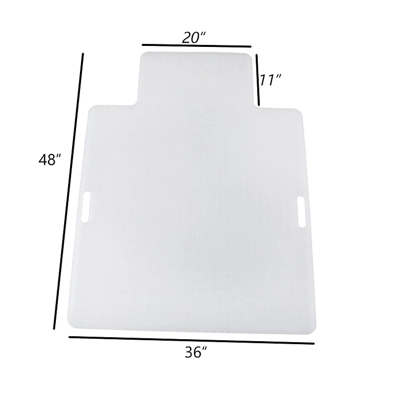 Mainstays Sous-chaise pour plancher en tapis Revers antidérapant Sous-chaise