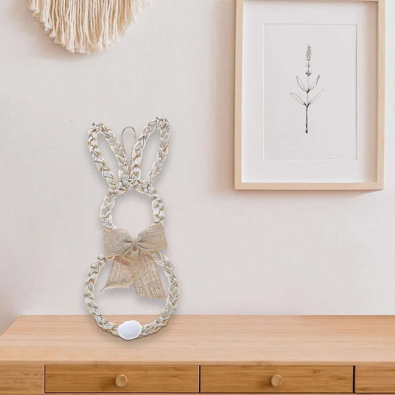 Bunny En Bois Avec Mur De Murs