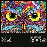 Buffalo Games - Le puzzle Vivid Collection - Owl Eyes - en 300 pièces