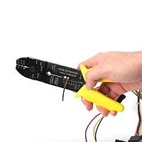 WorkPro Pince à dénuder et à sertir Pince à dénuder et connecteurs