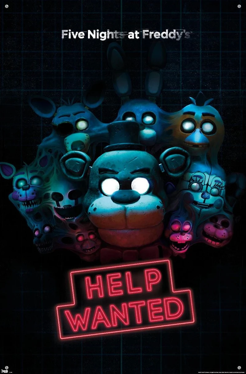 Five Nights at Freddy's - Help Wanted Wall Poster, 22.375" x 34"