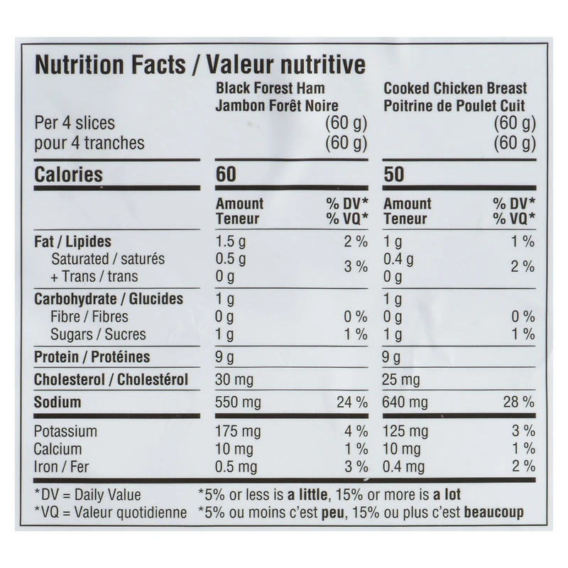 Jambon forêt noire et poitrine de poulet cuit émincé qualité Piller's 2x175g