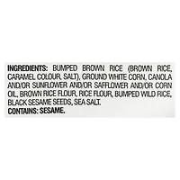 riceworks Wild Sea Salt and Black Sesame Gourmet Rice Snacks