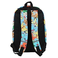 Sac À Dos Pokémon 17" Équipe D’Aventure Avec Design Coloré Sac à dos Pokémon