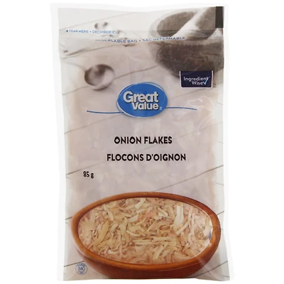 Great Value Onion Flakes, 85 g