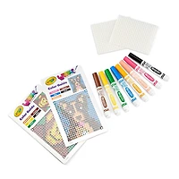 Trousse Crayola Wixels, Animaux D’art pixélisées