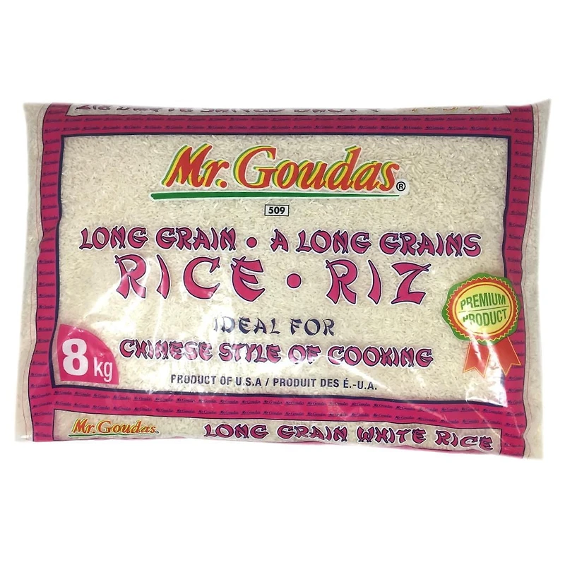 Monsieur Goudas Riz Long Grain 8 kg